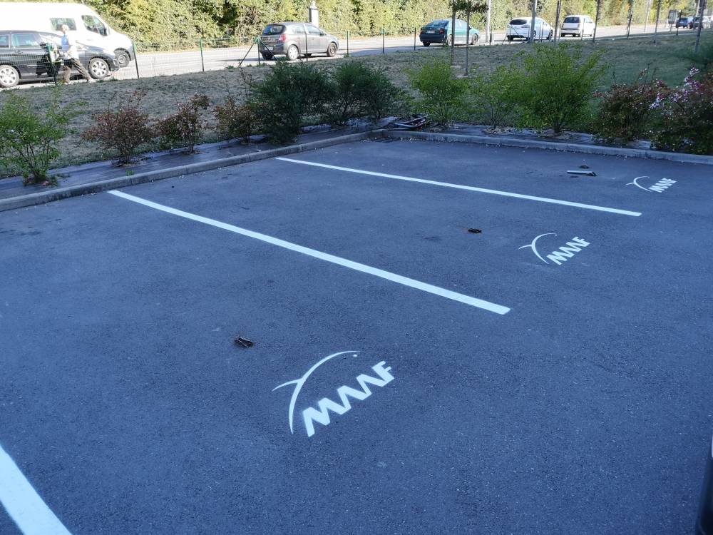 Marquage sol de parking - RENNES